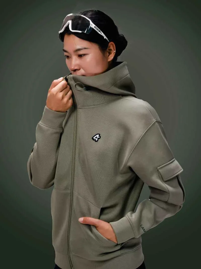 Unisex Active All-Day Hoodie - Green