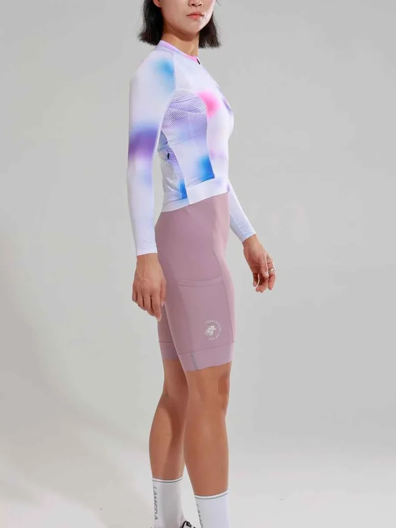 Women's Elite Cycling Jersey 2025SSZ589 - Pink