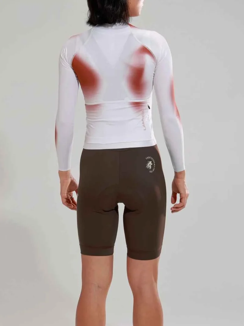 Women's Elite Cycling Jersey 2025SSZ589 - Brown