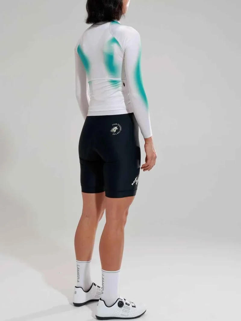 Women's Elite Cycling Jersey 2025SSZ589 - Green