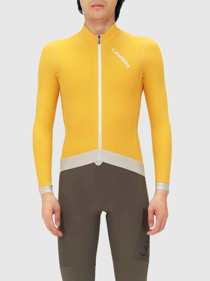 Freeze Men's Fleeced Thermal Jersey - Yellow