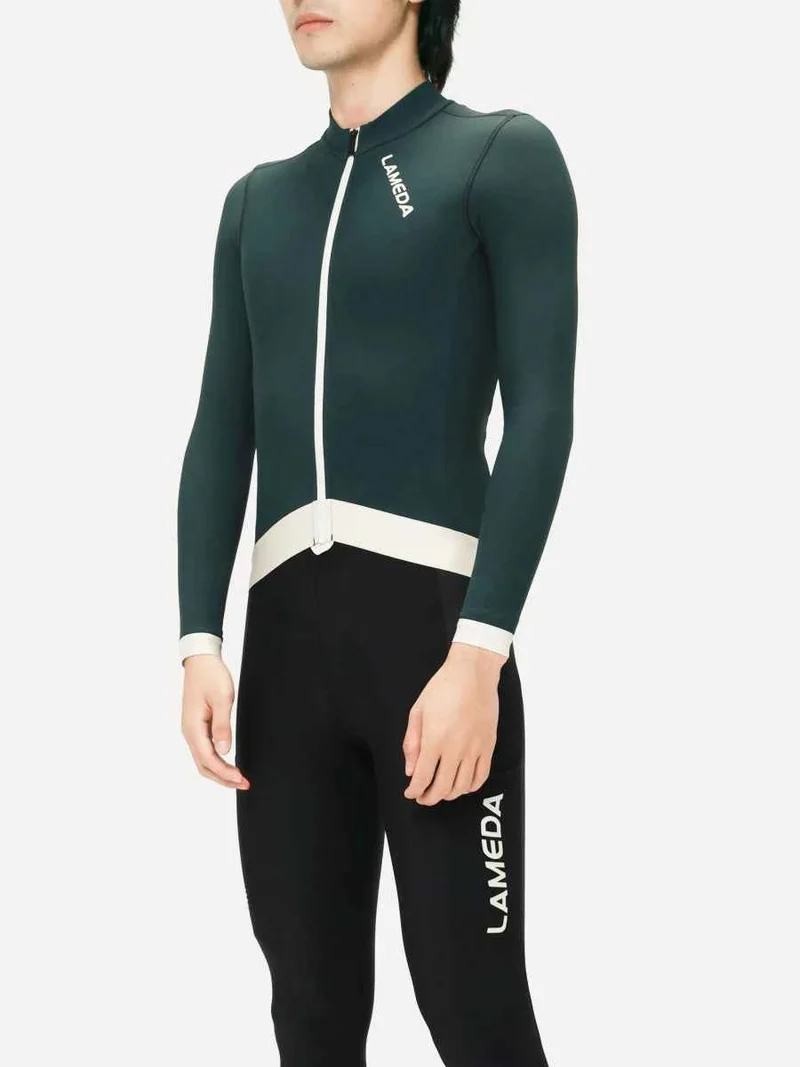 Freeze Men's Fleeced Thermal Jersey - Green