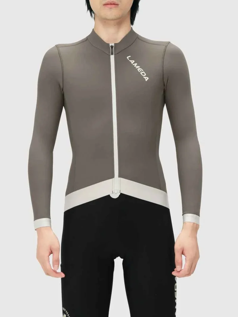 Freeze Men's Fleeced Thermal Jersey - Gray