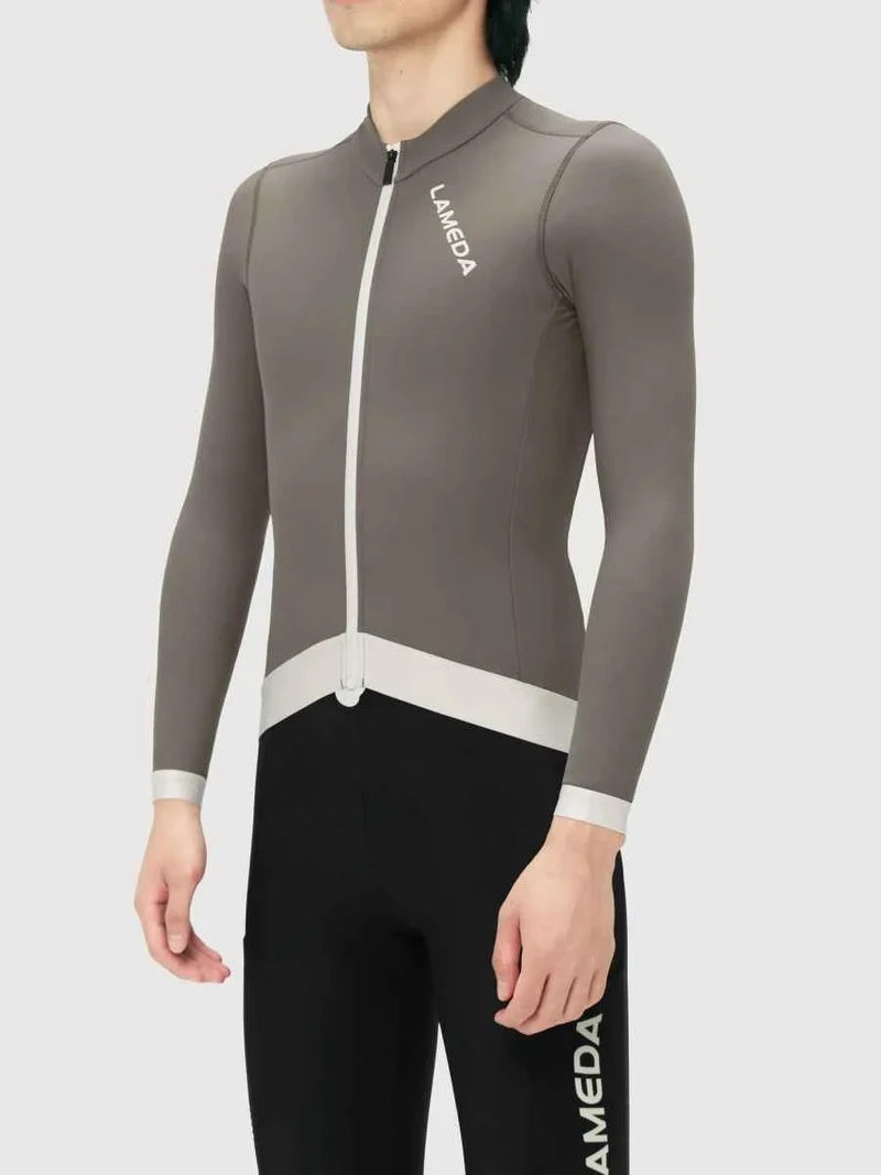 Freeze Men's Fleeced Thermal Jersey - Gray