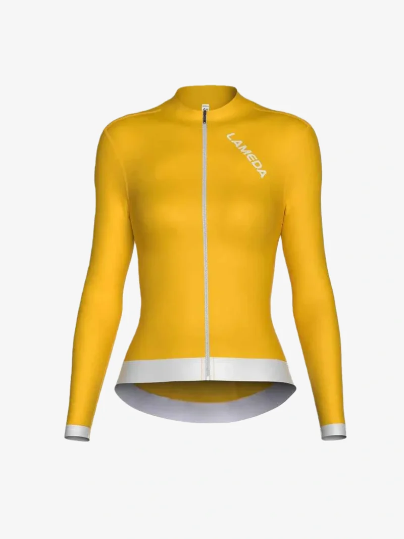 Freeze Women's Fleeced Thermal Jersey - Yellow