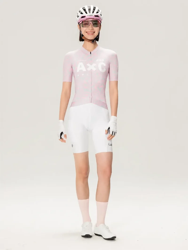A*C Unisex Cycling Jersey - Peach