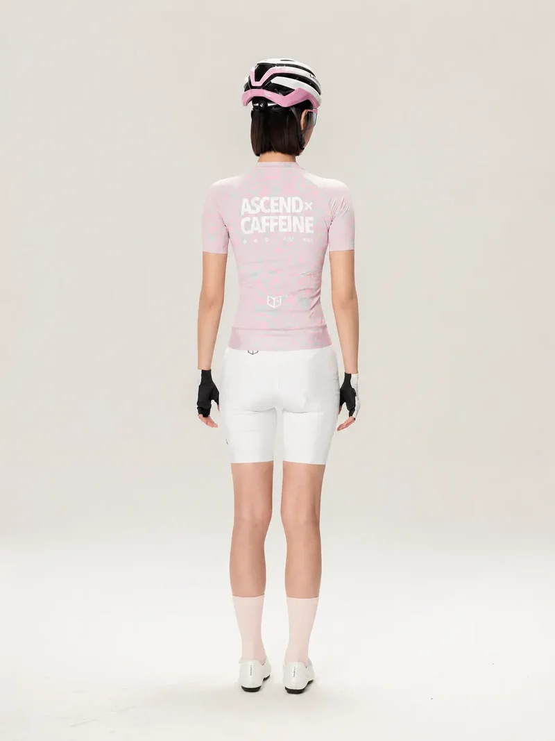 A*C Unisex Cycling Jersey - Peach