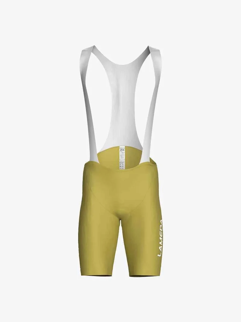 Gallop Men Cycling Bib Shorts - Vintage Yellow