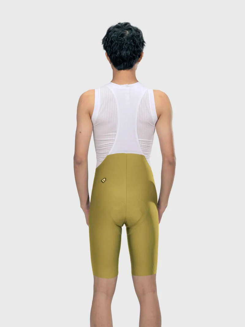 Gallop Men Cycling Bib Shorts - Vintage Yellow