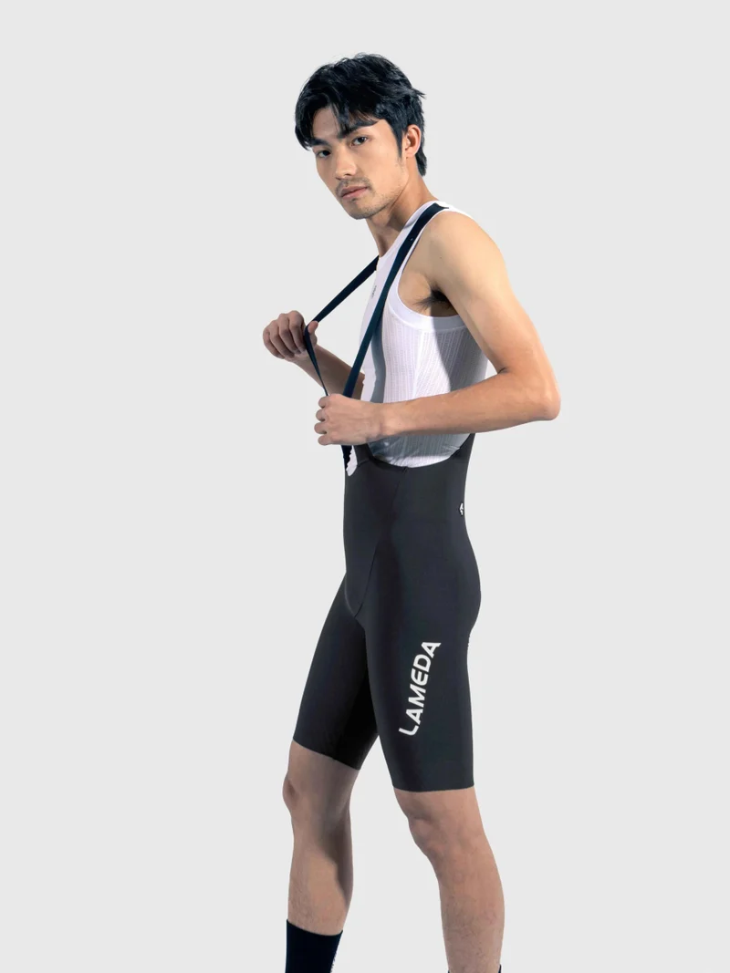 Gallop Men Cycling Bib Shorts - Black