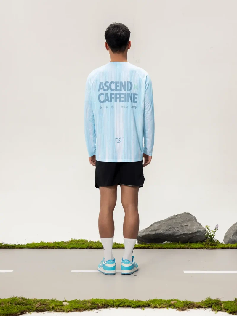 A x C Unisex Lightweight Cycling Long-Sleeve T-Shirt - Ice