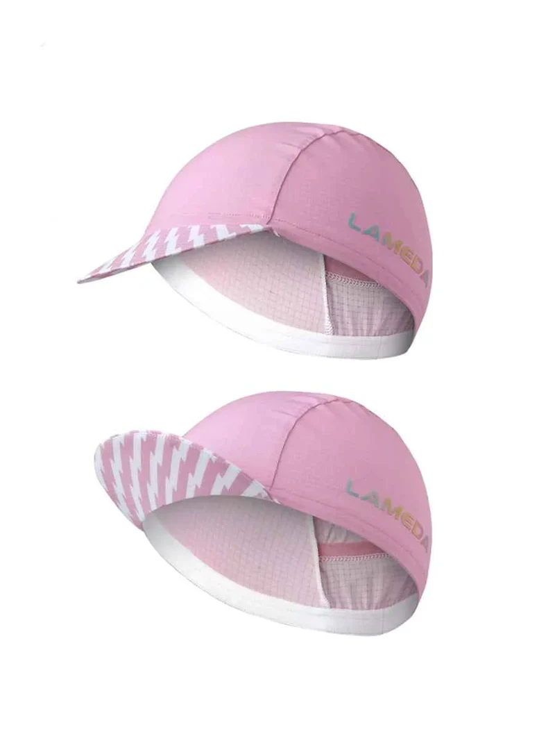 Unisex Cycling Cap - Pink Lightning