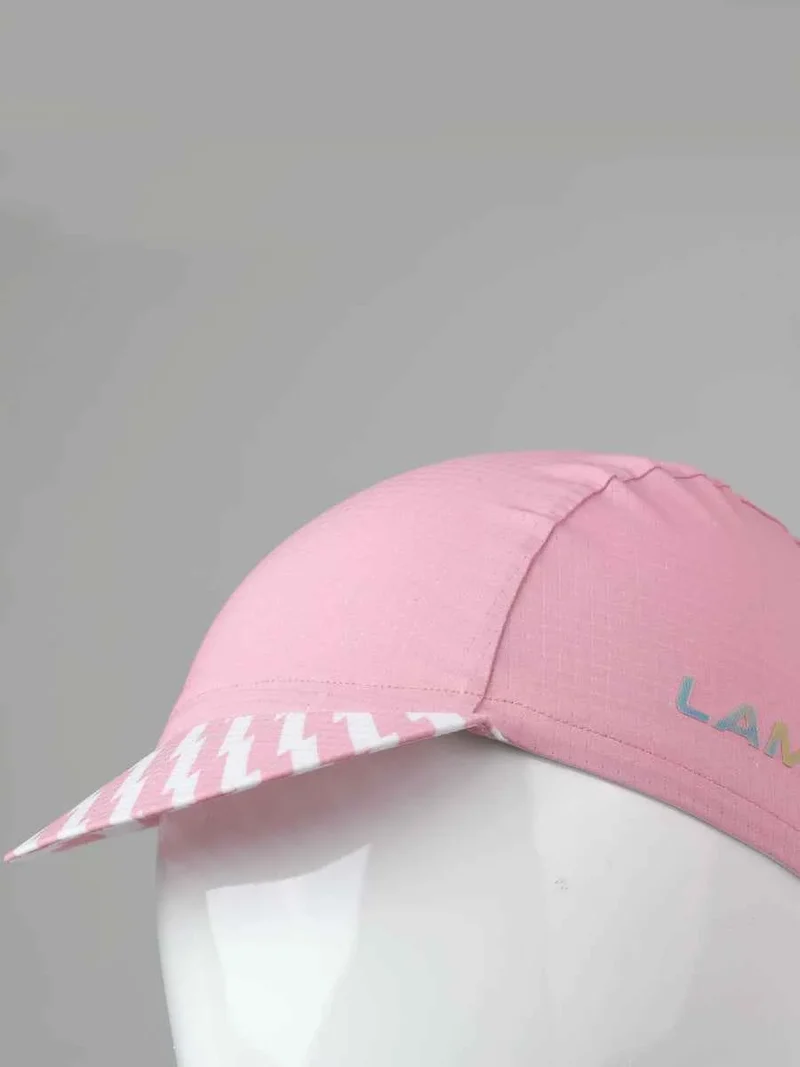 Unisex Cycling Cap - Pink Lightning