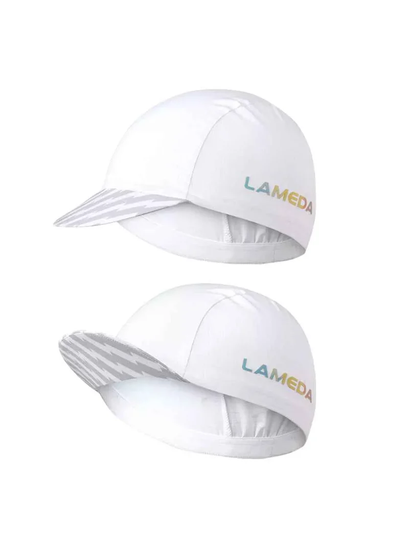 Unisex Cycling Cap - Lightning White