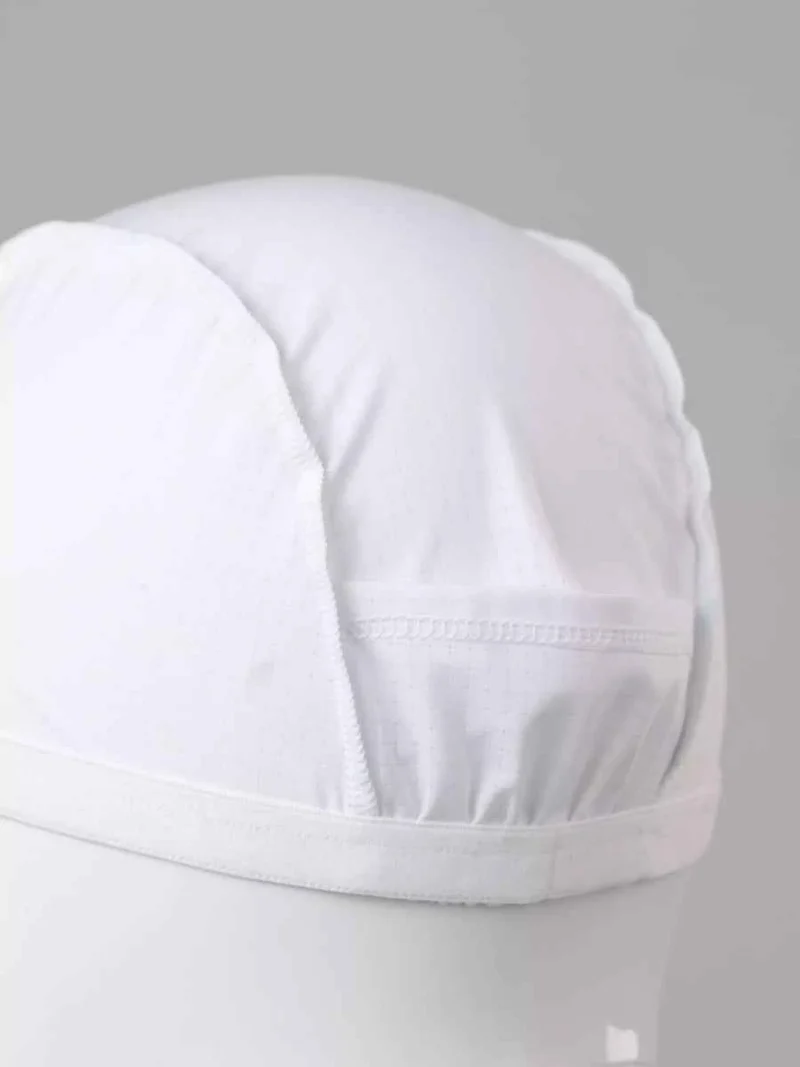 Unisex Cycling Cap - White