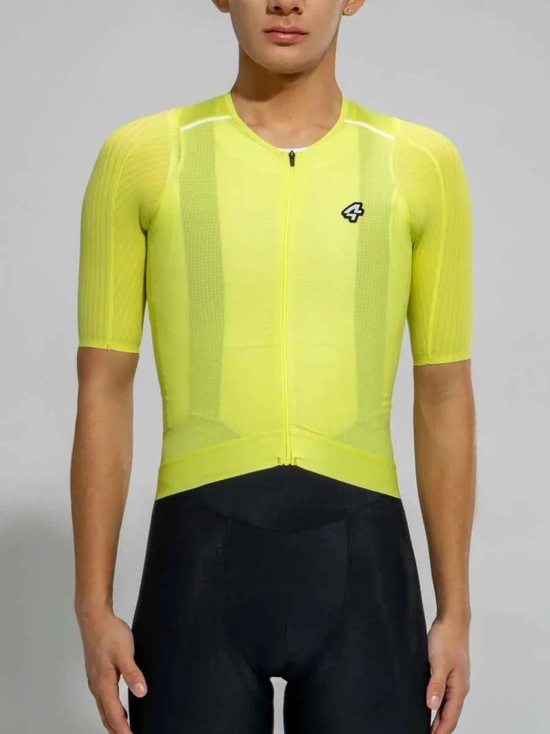 Men's Pro Cycling Jersey 2025SSS494 - Yellow