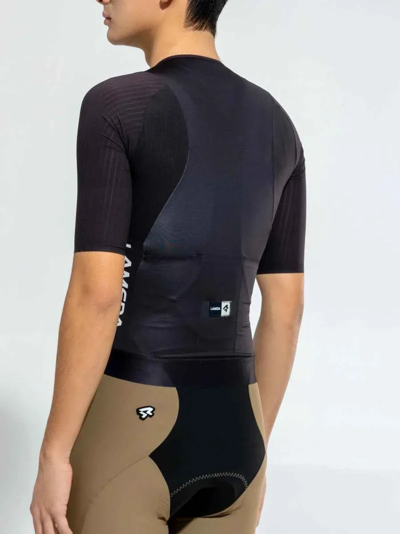 Men's Pro Cycling Jersey 2025SSS494 - Black