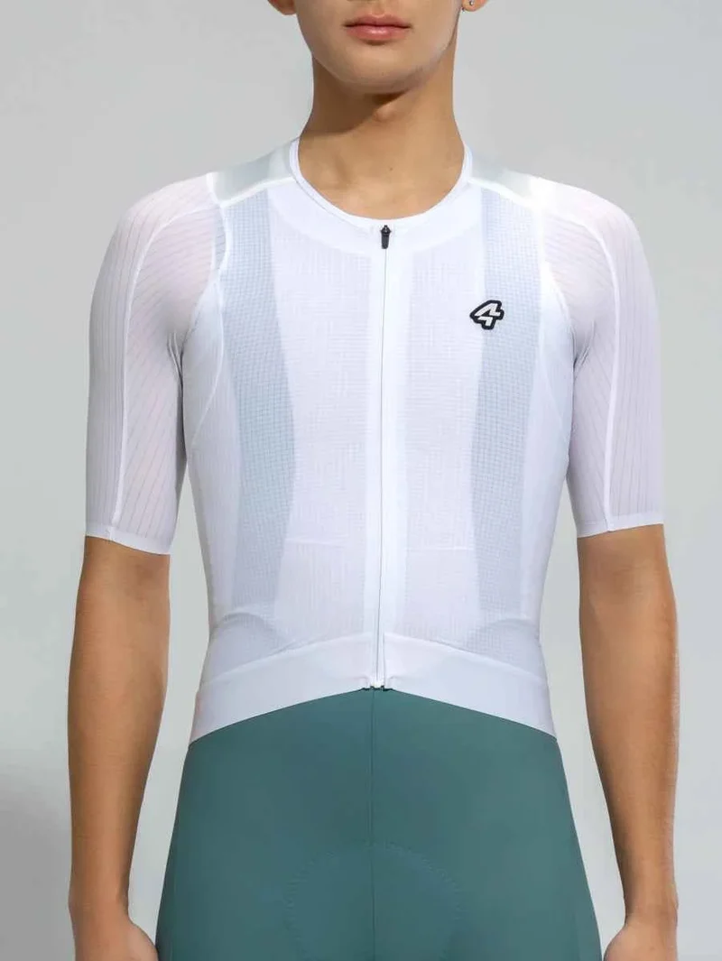 Men's Pro Cycling Jersey 2025SSS494 - White
