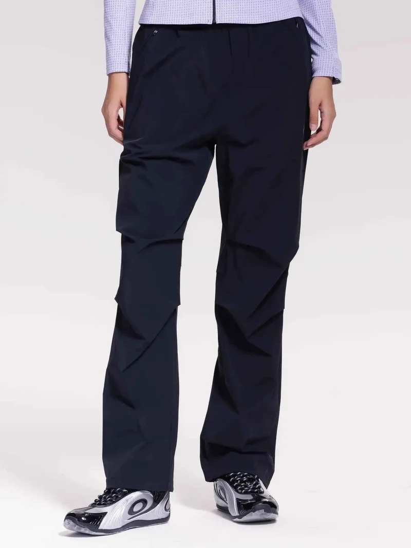 Unisex Cargo Sweatpants No Pad - Black