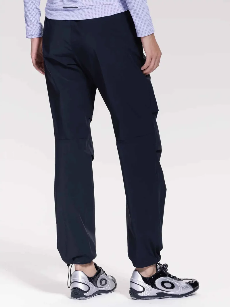 Unisex Cargo Sweatpants No Pad - Black