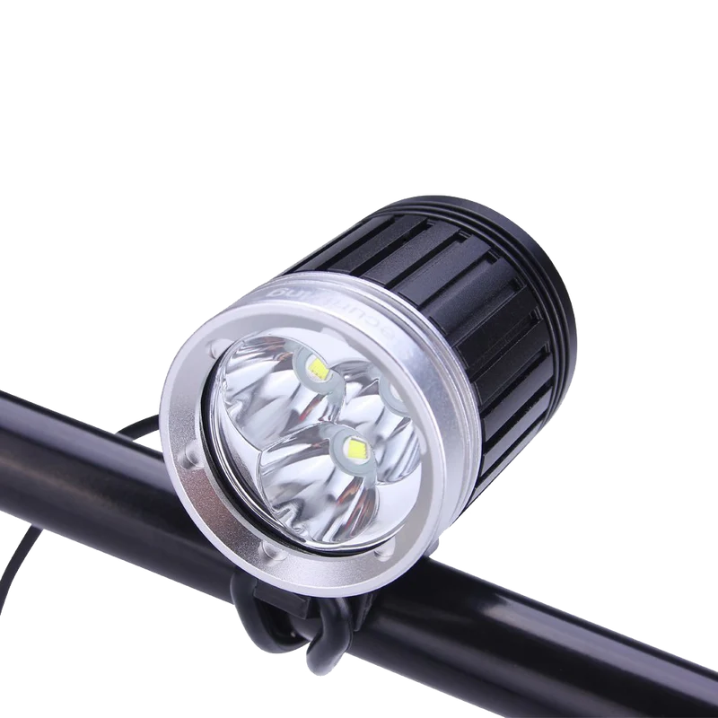 SecurityIng Waterproof Bicycle Headlight LED Lighting Headlamp