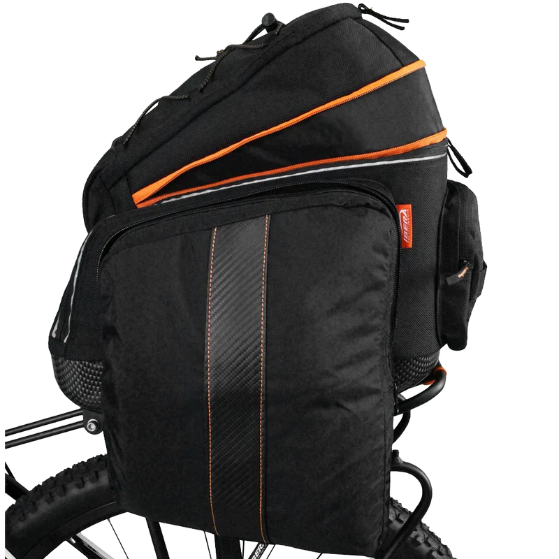 Ibera PakRak Clip-On Quick-Release Commuter Bicycle Bag