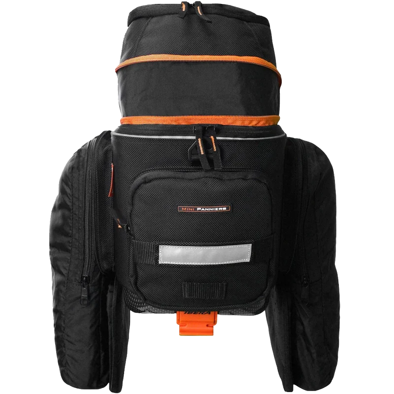 Ibera PakRak Clip-On Quick-Release Commuter Bicycle Bag
