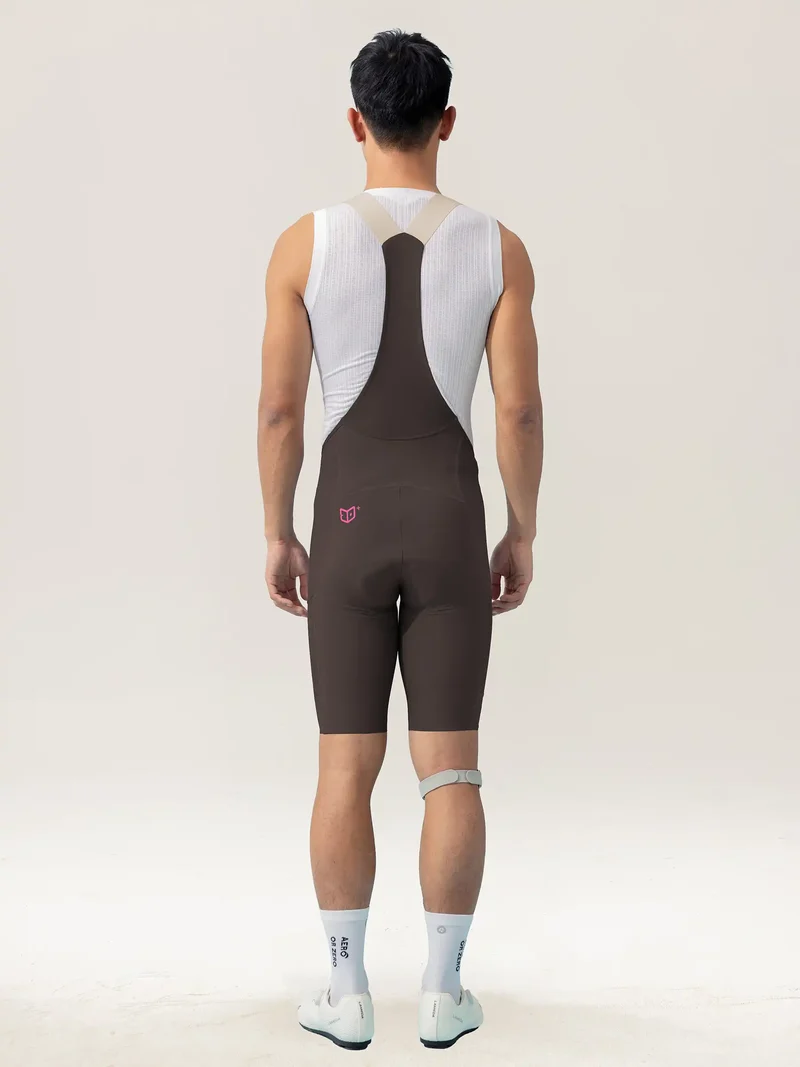 Lameda 21st Anniv. Special Men's Bib Shorts - Khaki