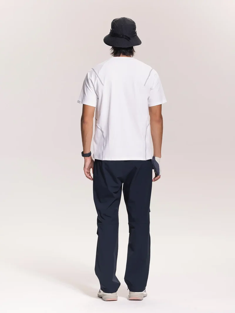Wing Glow Unisex Cycling T-Shirt - White