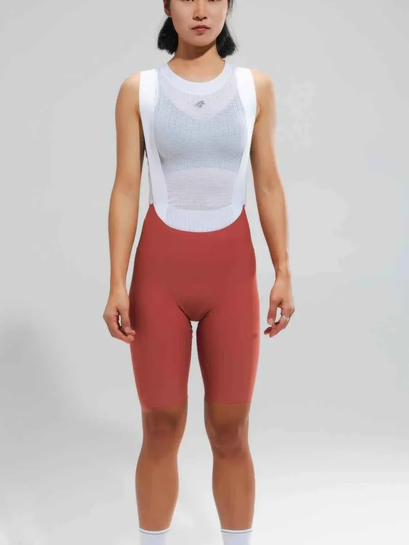Women's Pro Bib Shorts 2025SSS520 - Red