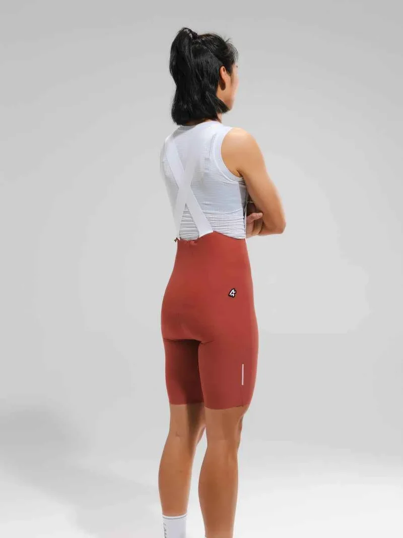 Women's Pro Bib Shorts 2025SSS520 - Red