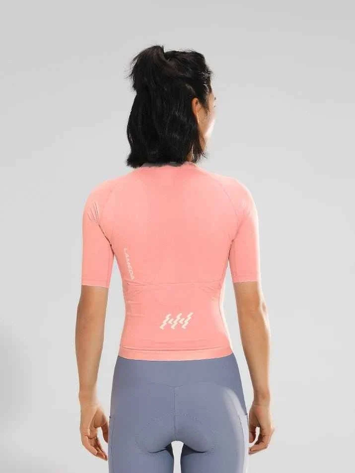 Women's Basic Cycling Jersey 2025SSXX483 - Light Pink