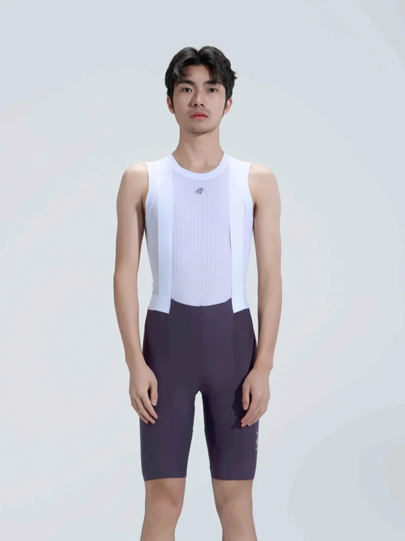 Dash Men Cycling Bib Shorts - Meadow Purple