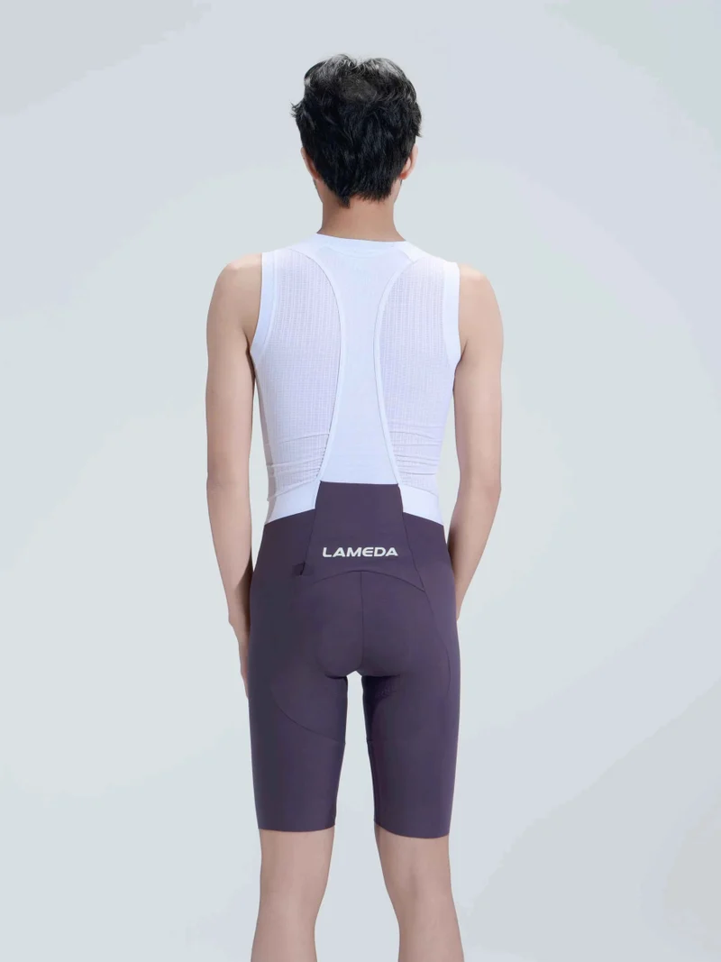 Dash Men Cycling Bib Shorts - Meadow Purple