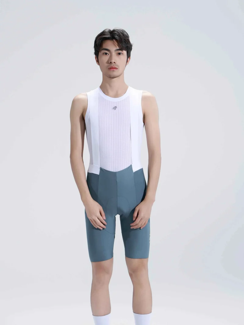 Dash Men Cycling Bib Shorts - Haze Blue
