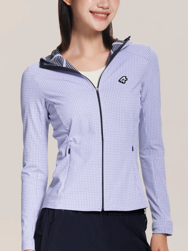 All-Activity Women's Full Zip Hoodie - Purple