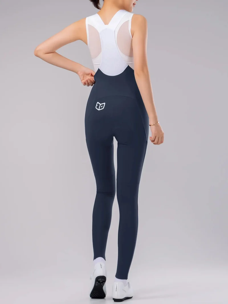 Lameda 20th Anniv. Special Thermal Women's Bib Tights - Navy