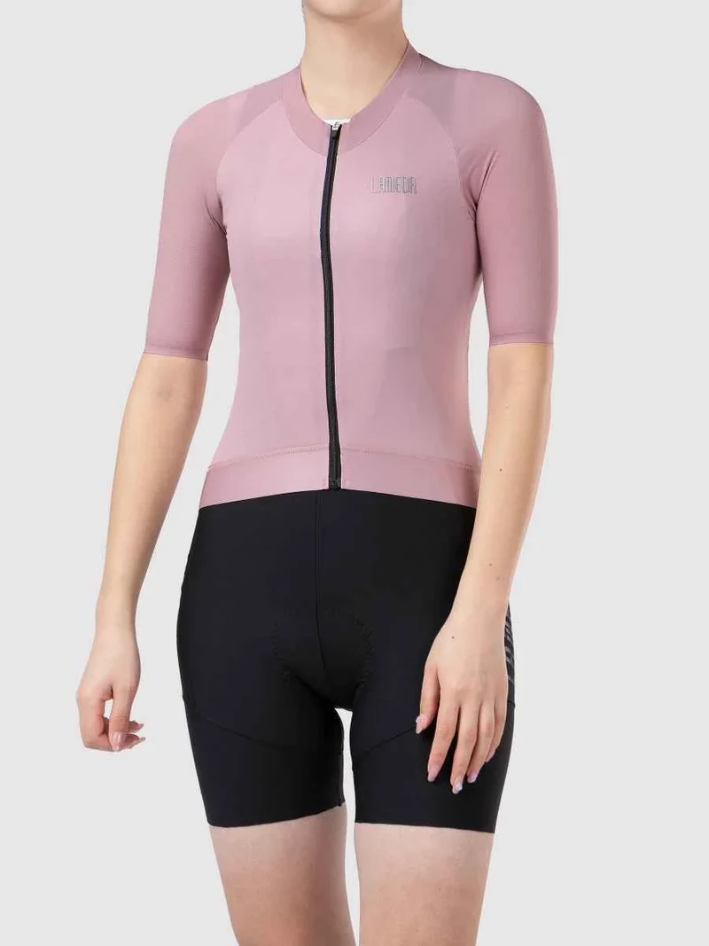 Neon Women Cycling Jersey - Neon Pink