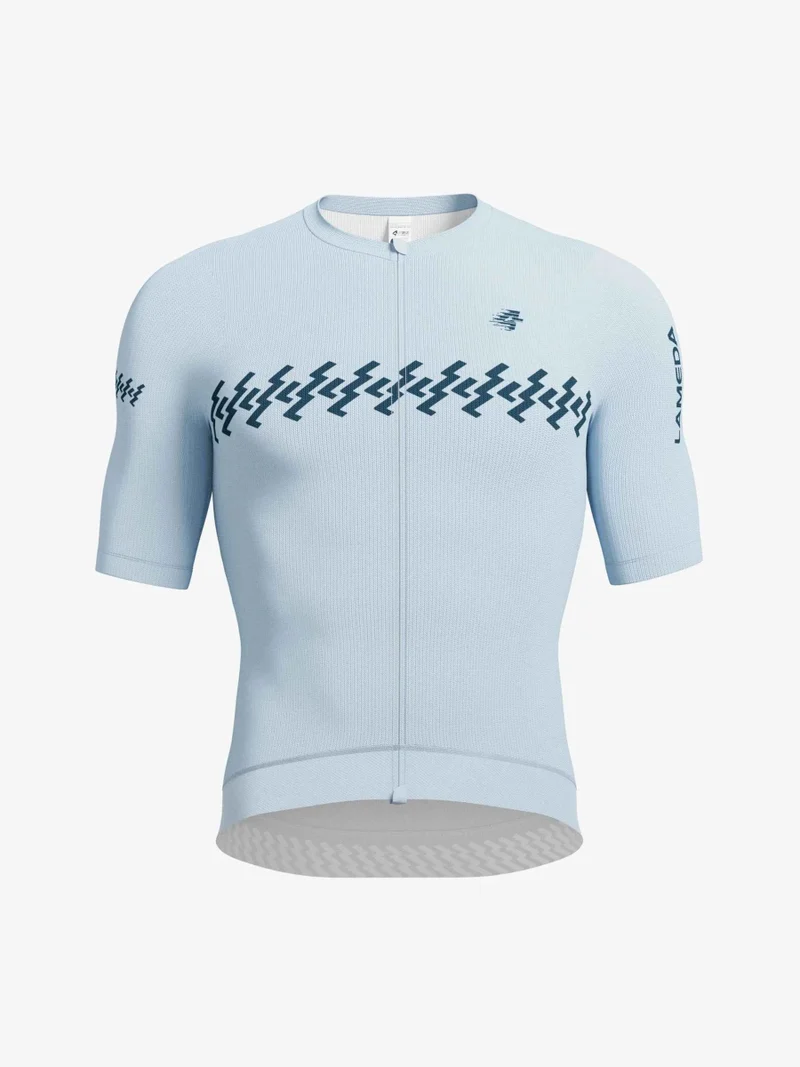 Verde Men Cycling Jersey - Mediterranean Blue