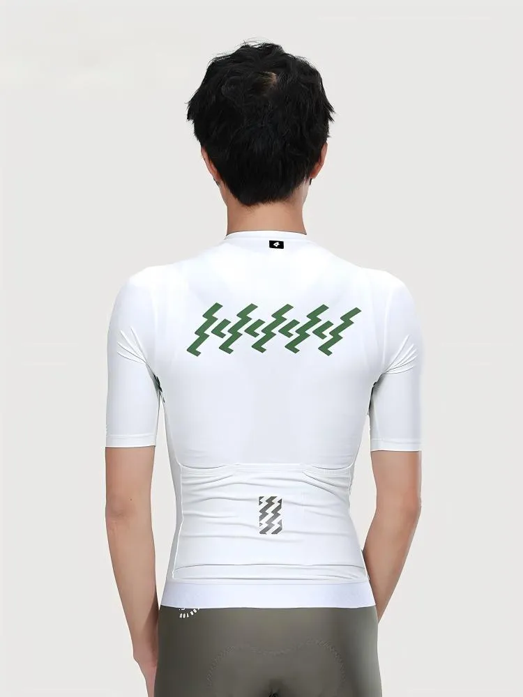 Verde Men Cycling Jersey - Cloud Lightning
