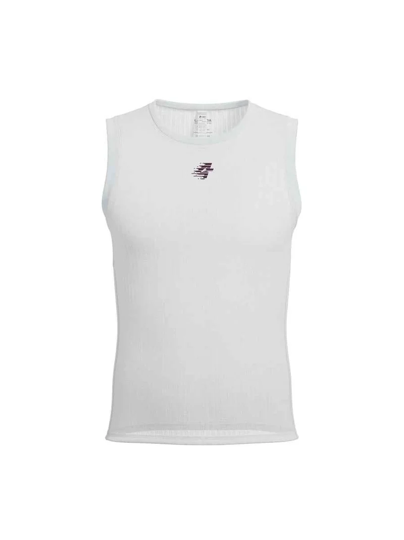 Flow Men Cycling Base Layer Vest - White