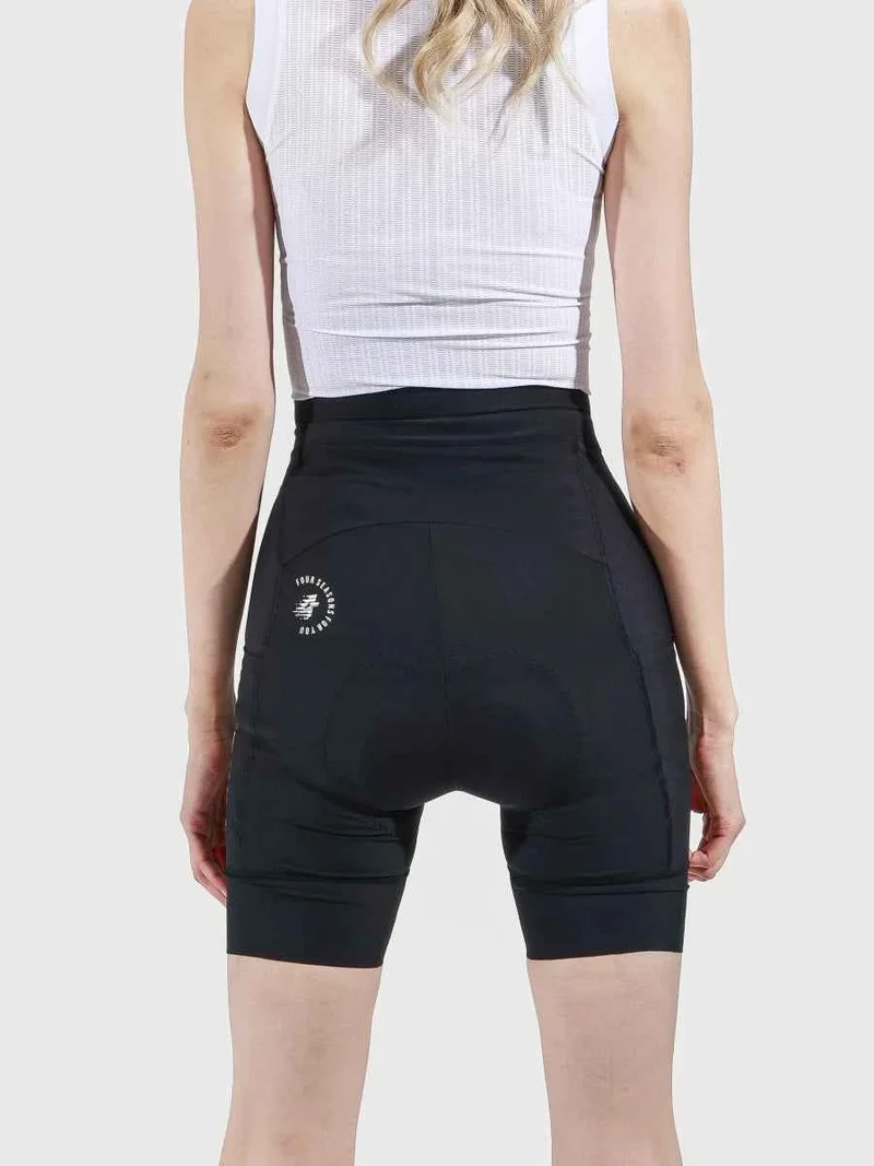 Reverie Women Cycling Shorts - Black