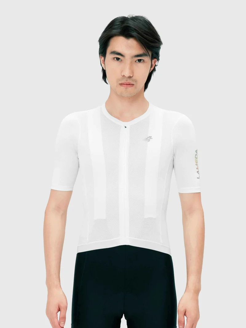 Realm Men Cycling Jersey - White
