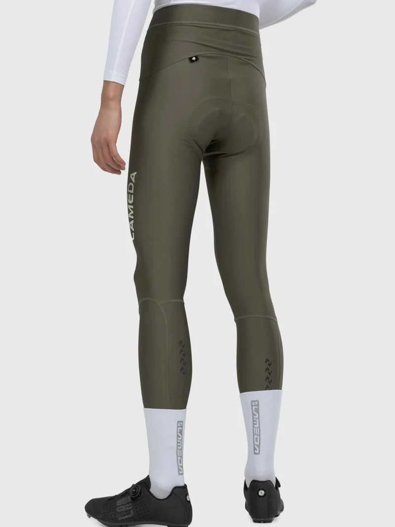 Chic Men Cycling Pants - Gray Green
