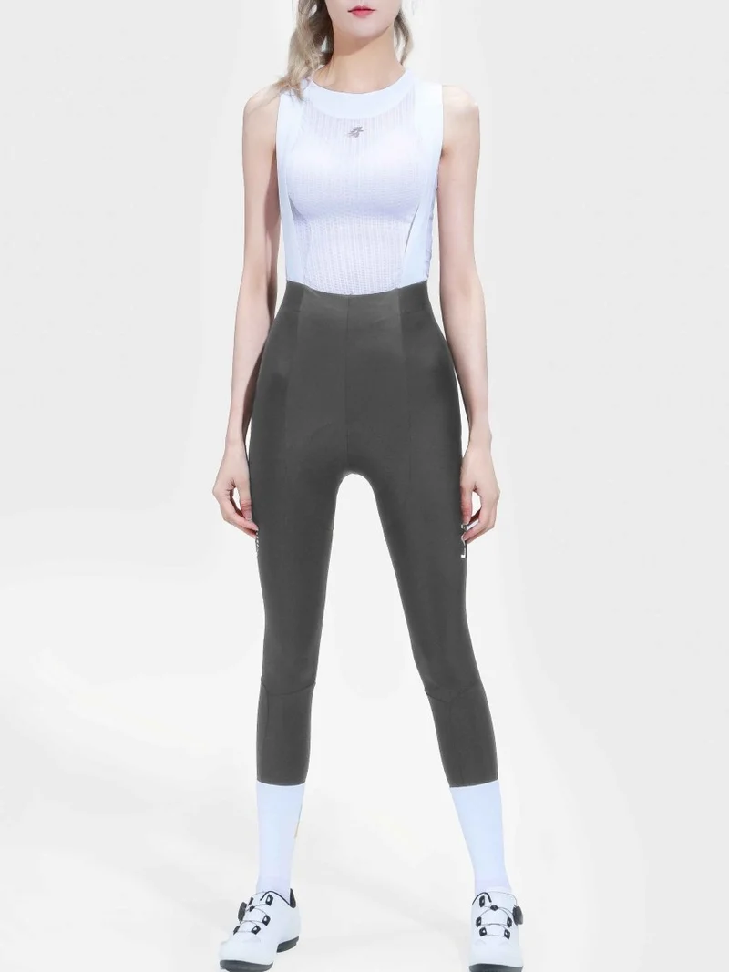 Dreamscape Women Cycling Bib Pants - Gray Green