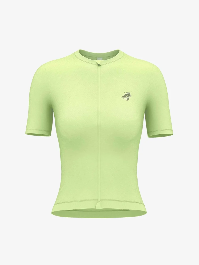 Quill Women Cycling Jersey - Pear Yellow
