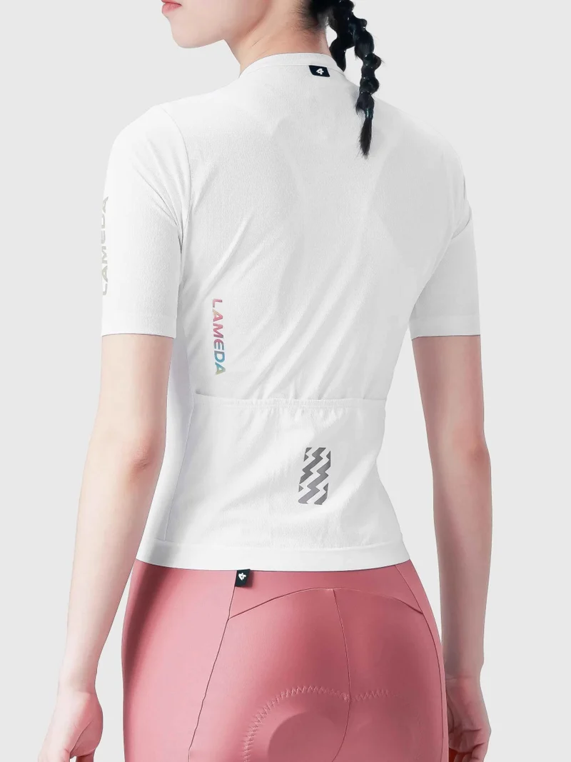 Quill Women Cycling Jersey - White